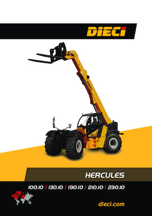 टेलीहैंडलर Dieci Hercules 190.10