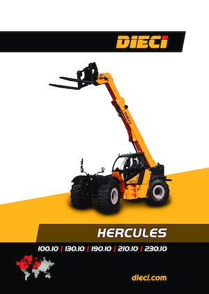 टेलीहैंडलर Dieci Hercules 130.10