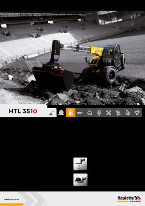 टेलीहैंडलर Haulotte HTL3510