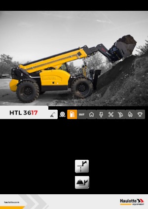 टेलीहैंडलर Haulotte HTL3617