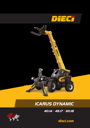 टेलीहैंडलर Dieci Icarus 45.14 Dynamic GD 