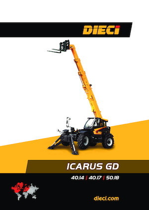 टेलीहैंडलर Dieci Icarus 40.14 GD