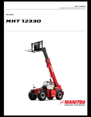 टेलीहैंडलर Manitou MHT 12330