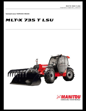 टेलीहैंडलर Manitou MLT-X 735 T LSU