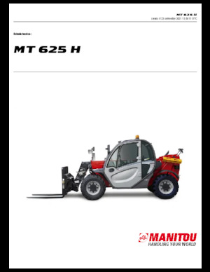 टेलीहैंडलर Manitou MT 625 H