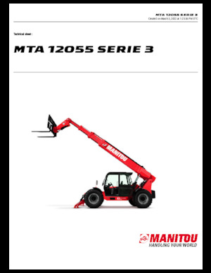 टेलीहैंडलर Manitou MTA 12055