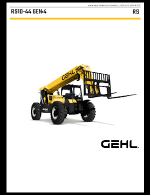टेलीहैंडलर Gehl RS10-44 