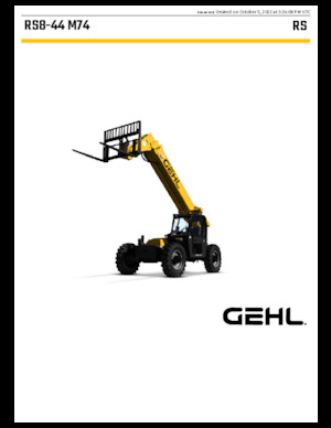 टेलीहैंडलर Gehl RS8-44 M74