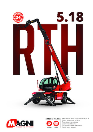 रोटेटिंग टेलीहैंडलर MAGNI RTH 5.18 Smart