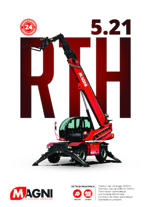 रोटेटिंग टेलीहैंडलर MAGNI RTH 5.21 Smart