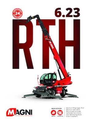 रोटेटिंग टेलीहैंडलर MAGNI RTH 6.23 SH