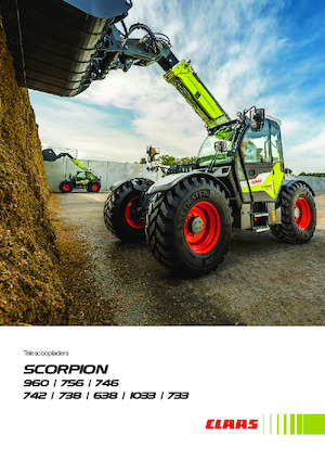 टेलीहैंडलर Claas Scorpion 638