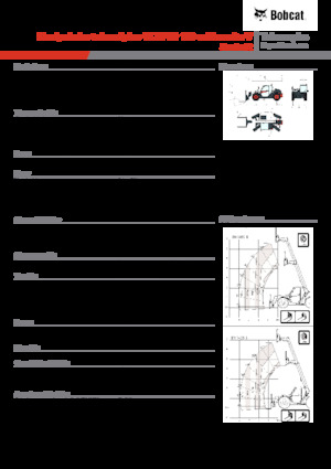 टेलीहैंडलर Bobcat TL30.70 High Cab 100 V