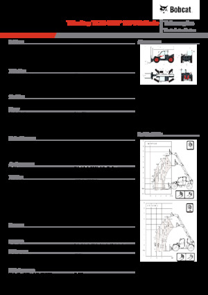 टेलीहैंडलर Bobcat TL34.65HF 135 V