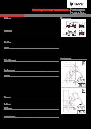 टेलीहैंडलर Bobcat TL35.70 100 V