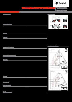 टेलीहैंडलर Bobcat TL35.70 100 V