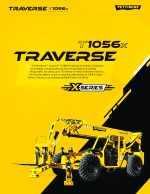 टेलीहैंडलर Pettibone Traverse T1056X