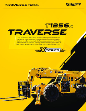 टेलीहैंडलर Pettibone Traverse T1256X
