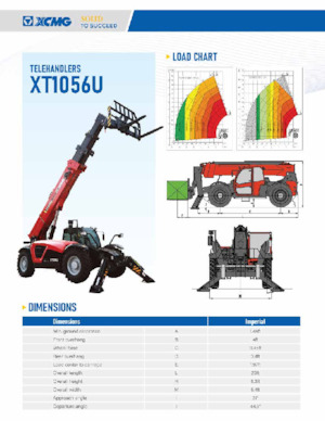 टेलीहैंडलर XCMG XT1056U