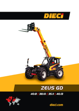 टेलीहैंडलर Dieci Zeus 40.8 GD