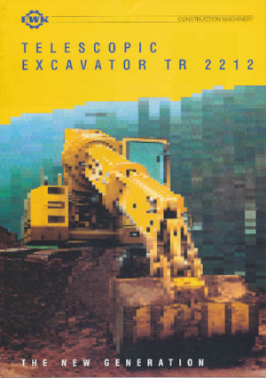 टेलीस्कोपिक एक्सकेवेटर EWK TR 2212
