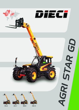 टेलीहैंडलर Dieci Agri Star 38.8 EVO2 GD