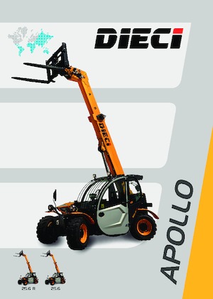 टेलीहैंडलर Dieci Apollo 25.6 R