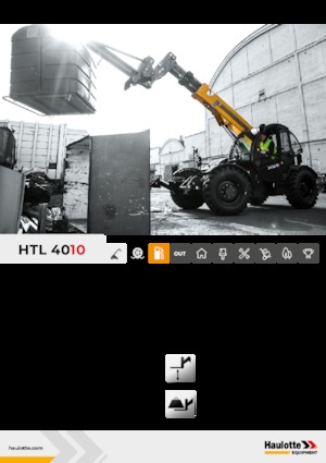 टेलीहैंडलर Haulotte HTL4010