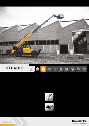 टेलीहैंडलर Haulotte HTL4017