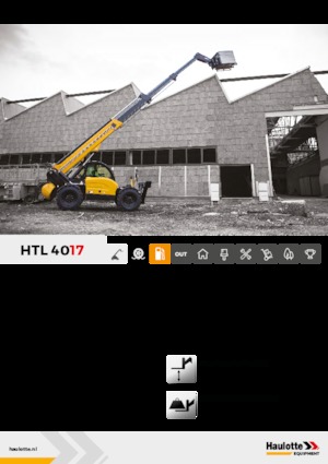 टेलीहैंडलर Haulotte HTL4017