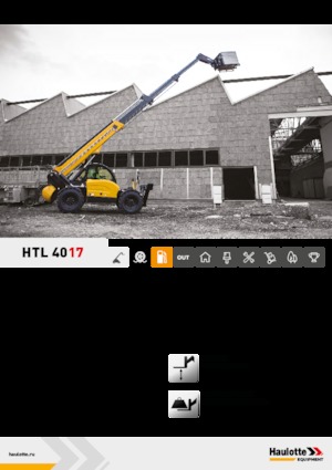 टेलीहैंडलर Haulotte HTL4017