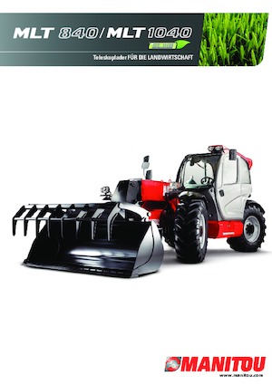 टेलीहैंडलर Manitou MLT 840-115 PS