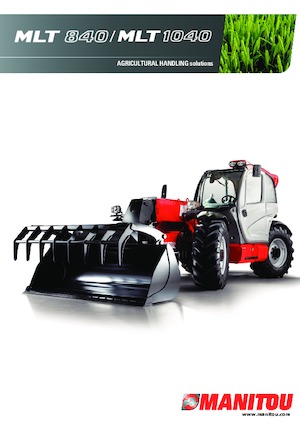 टेलीहैंडलर Manitou MLT 840-115 PS
