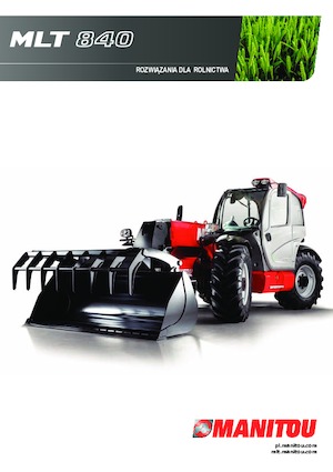 टेलीहैंडलर Manitou MLT 840-115 PS