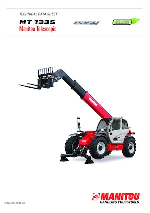 टेलीहैंडलर Manitou MT 1335 easy