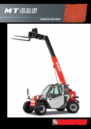टेलीहैंडलर Manitou MT 625 H