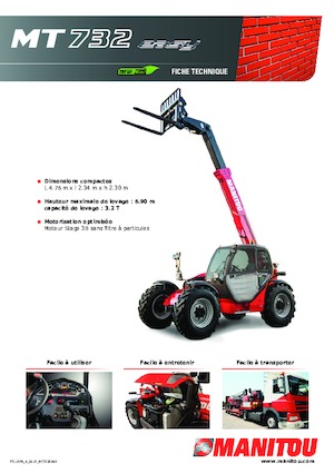 टेलीहैंडलर Manitou MT 732 Easy