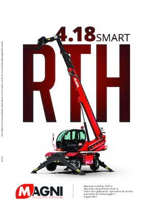 रोटेटिंग टेलीहैंडलर MAGNI RTH 4.18 Smart