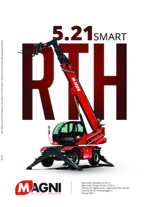 रोटेटिंग टेलीहैंडलर MAGNI RTH 5.21 Smart