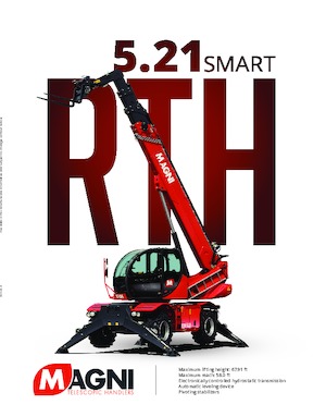 रोटेटिंग टेलीहैंडलर MAGNI RTH 5.21 Smart