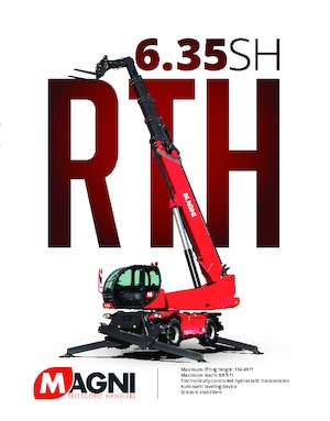 रोटेटिंग टेलीहैंडलर MAGNI RTH 6.35 SH