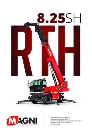 रोटेटिंग टेलीहैंडलर MAGNI RTH 8.25 SH