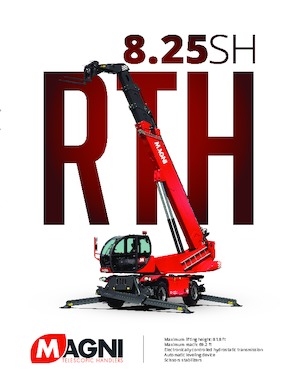 रोटेटिंग टेलीहैंडलर MAGNI RTH 8.25 SH