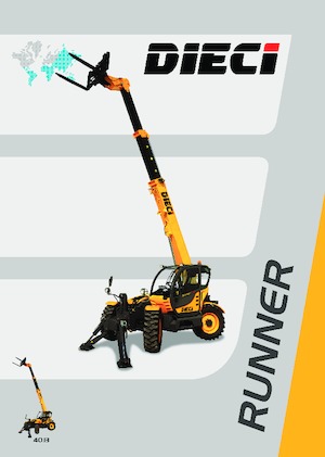 टेलीहैंडलर Dieci Runner 40.13
