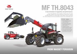 टेलीहैंडलर Massey Ferguson TH.8043