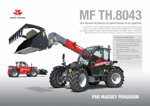 टेलीहैंडलर Massey Ferguson TH.8043