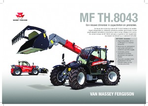 टेलीहैंडलर Massey Ferguson TH.8043