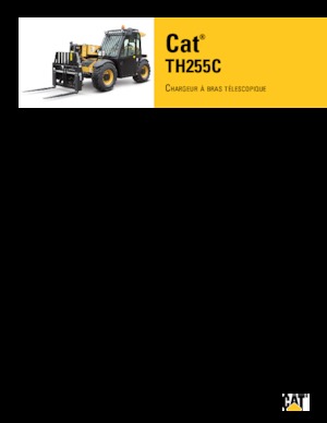 टेलीहैंडलर Caterpillar TH255C