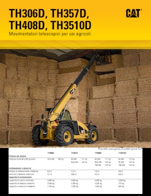टेलीहैंडलर Caterpillar TH357D
