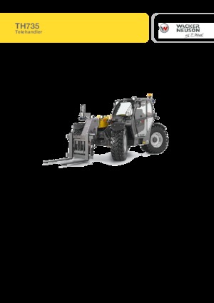 टेलीहैंडलर Wacker Neuson TH735